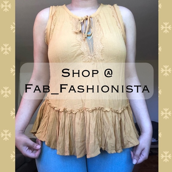 American Eagle babydoll top size medium - Picture 5 of 17